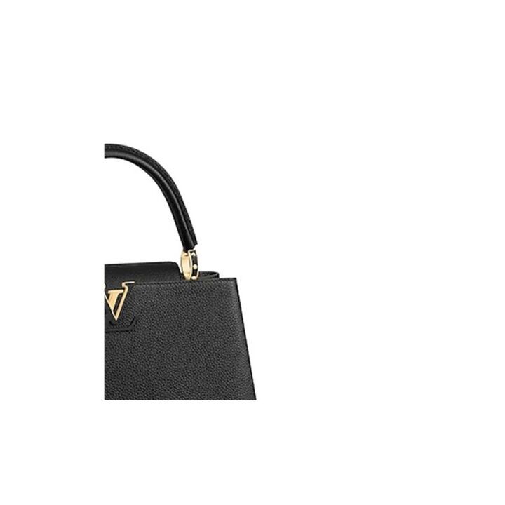 LOUIS VUITTON Capucines 卡普辛 手提单肩包 中号 女款 黑色
