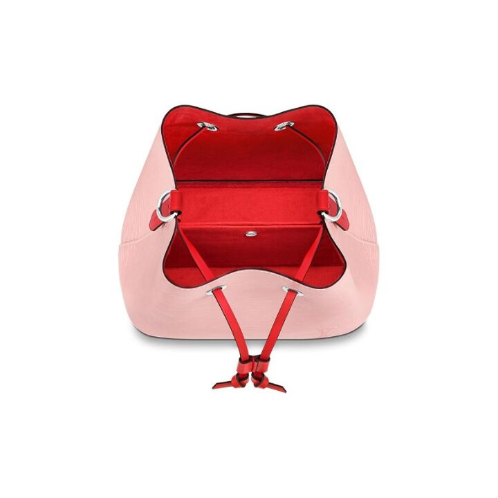 LOUIS VUITTON NeoNoe BB 水波纹 牛皮 水桶包手提斜挎单肩包 女款 芭蕾粉