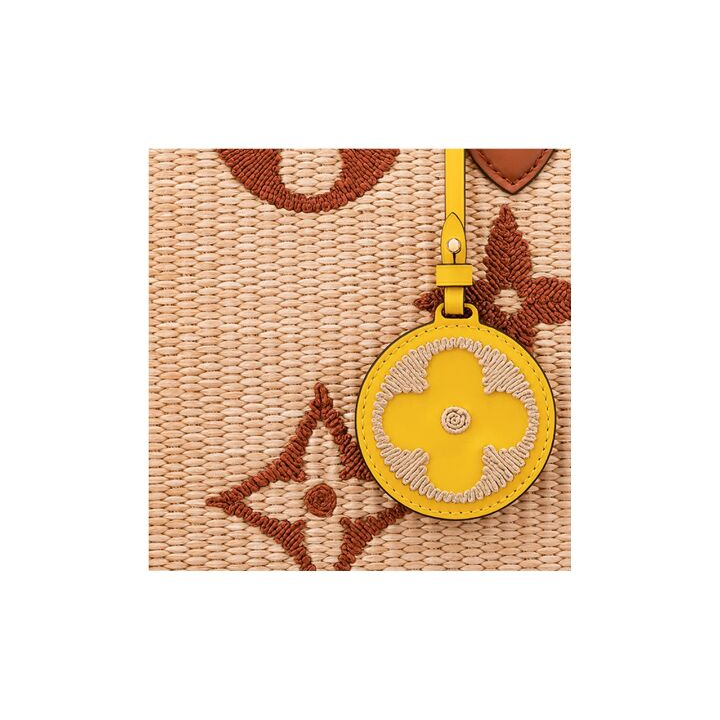 LOUIS VUITTON ONTHEGOSummer 系列 老花 织物和牛皮 托特包Tote包购物袋手提单肩包 大号 女款 棕色