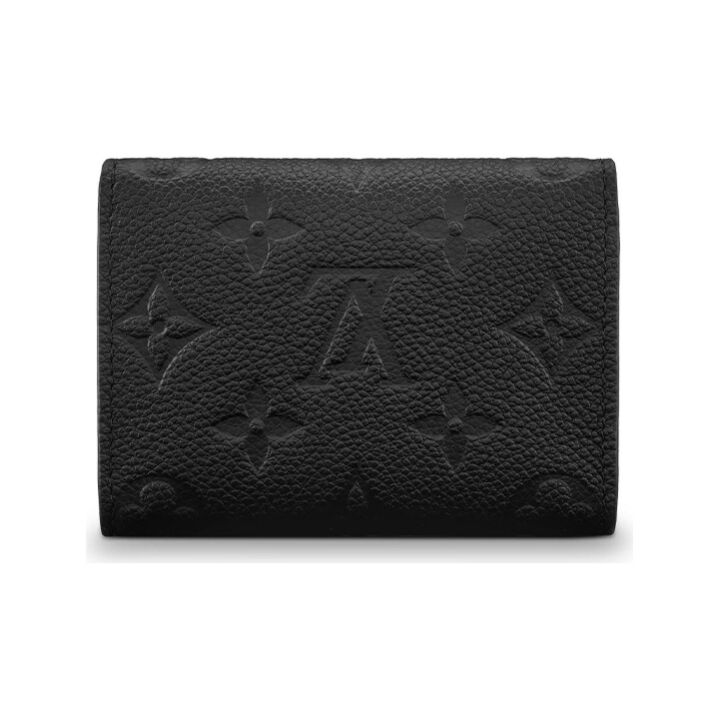 LOUIS VUITTON 老花 牛皮 卡片套名片夹皮革手拿包 男女同款情侣款 黑色