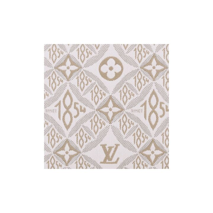 LOUIS VUITTON ONTHEGO MM Since 1854 提花织物 托特包Tote包购物袋手提包 女款 米色/橙色