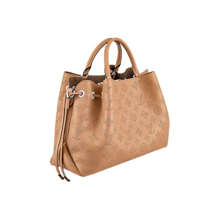 LOUIS VUITTON Bella 经典老花可拆卸可调节肩带 牛皮 托特包Tote包购物袋水桶包抽绳包手提单肩斜挎包 女款 棕色