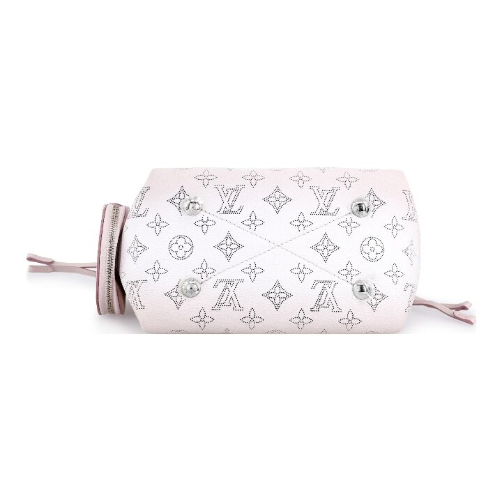 LOUIS VUITTON Bella 可拆卸可调节肩带 牛皮革 单肩包斜挎包手提包 女款 渐变白粉