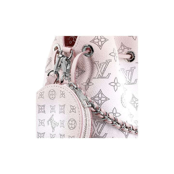 LOUIS VUITTON Bella 可拆卸可调节肩带 牛皮革 单肩包斜挎包手提包 女款 渐变白粉