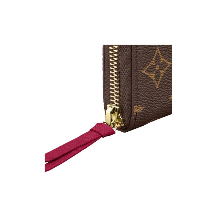LOUIS VUITTON CLMENCE系列 长款 牛皮 钱夹钱包 女款 棕色