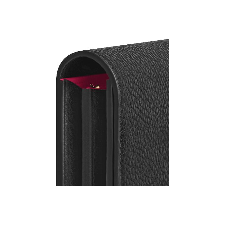 LOUIS VUITTON Capucines 品牌字母徽标纯色 Taurillon皮革 钱包 女款