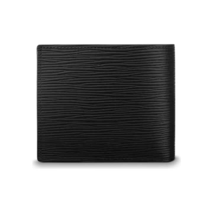 LOUIS VUITTON Marco Logo徽标 Epi皮革 钱夹钱包 男款 黑色