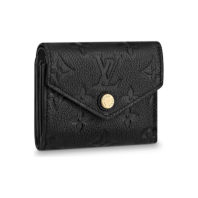 LOUIS VUITTON ZOE 牛皮 钱夹钱包 女款 黑色