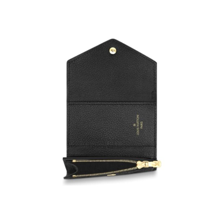 LOUIS VUITTON ZOE 牛皮 钱夹钱包 女款 黑色