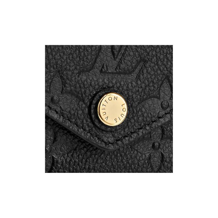 LOUIS VUITTON ZOE 牛皮 钱夹钱包 女款 黑色