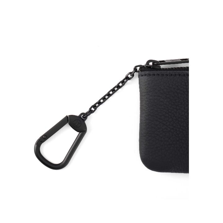LOUIS VUITTON Pochette Cle Aerogram金属LV标识 皮革 卡包零钱包钥匙包 男款 黑色