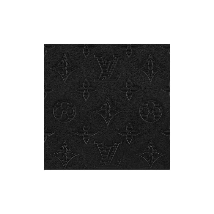 LOUIS VUITTON Gaston WW 二合一 经典老花压纹 牛皮 卡包斜挎包 男款 黑色