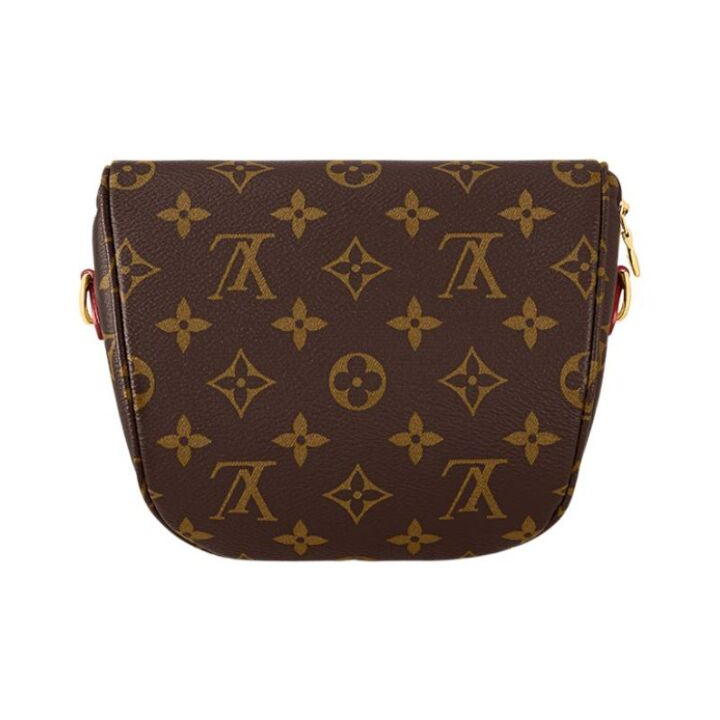 LOUIS VUITTON Bumbag 满印老花可拆卸可调节肩带链条 涂层帆布拼牛皮革饰边 胸包单肩斜挎腰包 迷你 女款 棕色