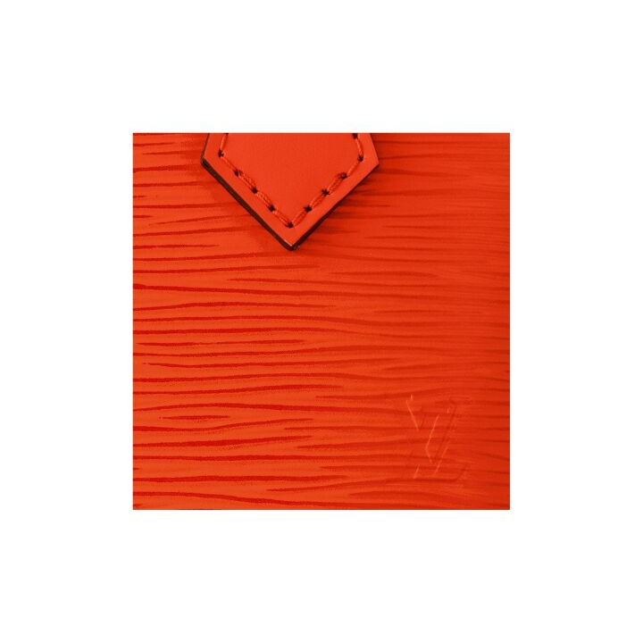 LOUIS VUITTON Alma Nano 可拆卸可调节肩带拉链开合 Epi粒面牛皮革 旅行包单肩斜挎手提包 超迷你 女款 橙色