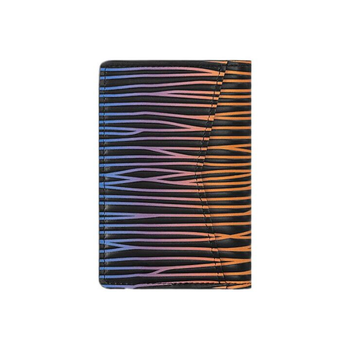 LOUIS VUITTON Organizer de Poche 图案压花拼色设计 小牛皮 钱包 男款 多色