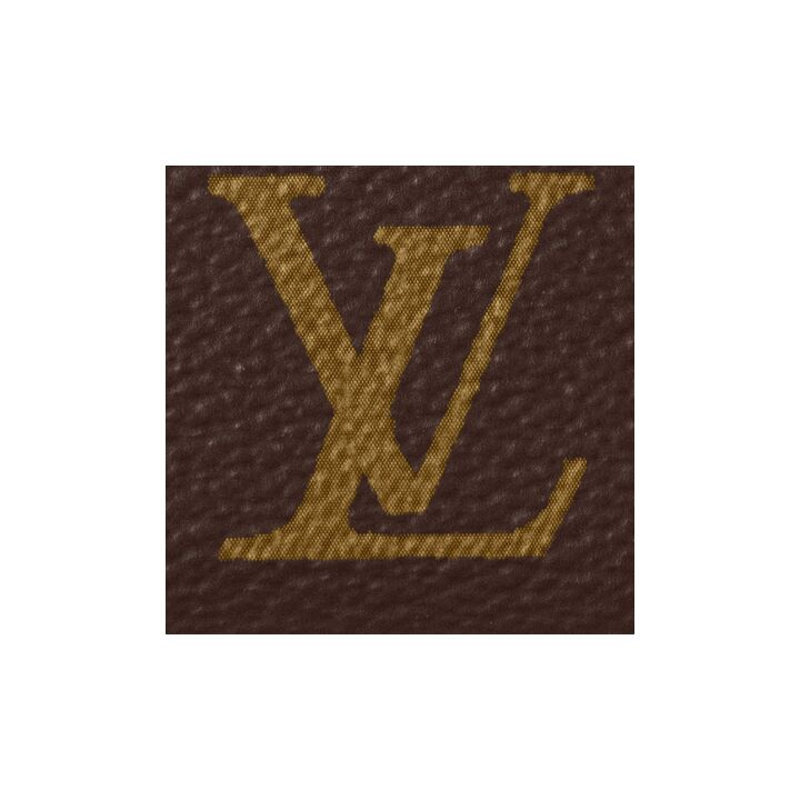 LOUIS VUITTON Pochette Accessoires 老花满印拉链开合 涂层帆布拼牛皮革饰边 手提单肩包 女款 棕色