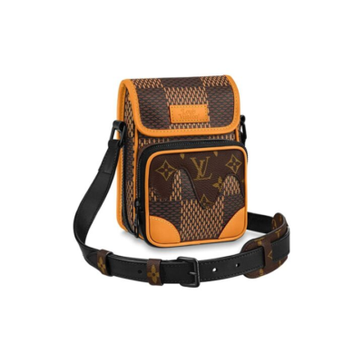 LOUIS VUITTON 老花 牛皮 卡片套名片夹皮革手拿包 男女同款情侣款 黑色