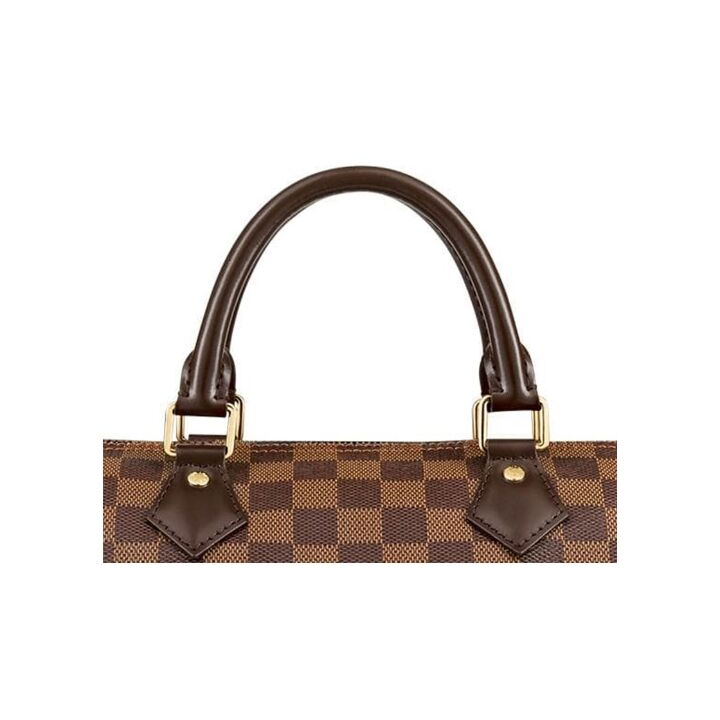 LOUIS VUITTON Speedy 30 帆布 棋盘格 手提包 女款 棕色 #无肩带#