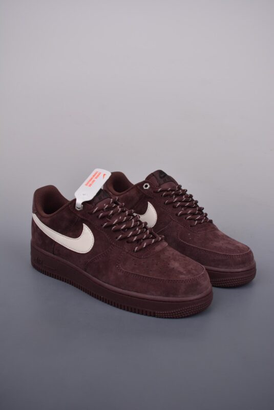 Nike Air Force 1 Low, Nike Air Force 1, Nike, Air Force 1 Low, Air Force 1 - Nike Air Force 1 Low 麂皮棕 货号：CW2288 111K