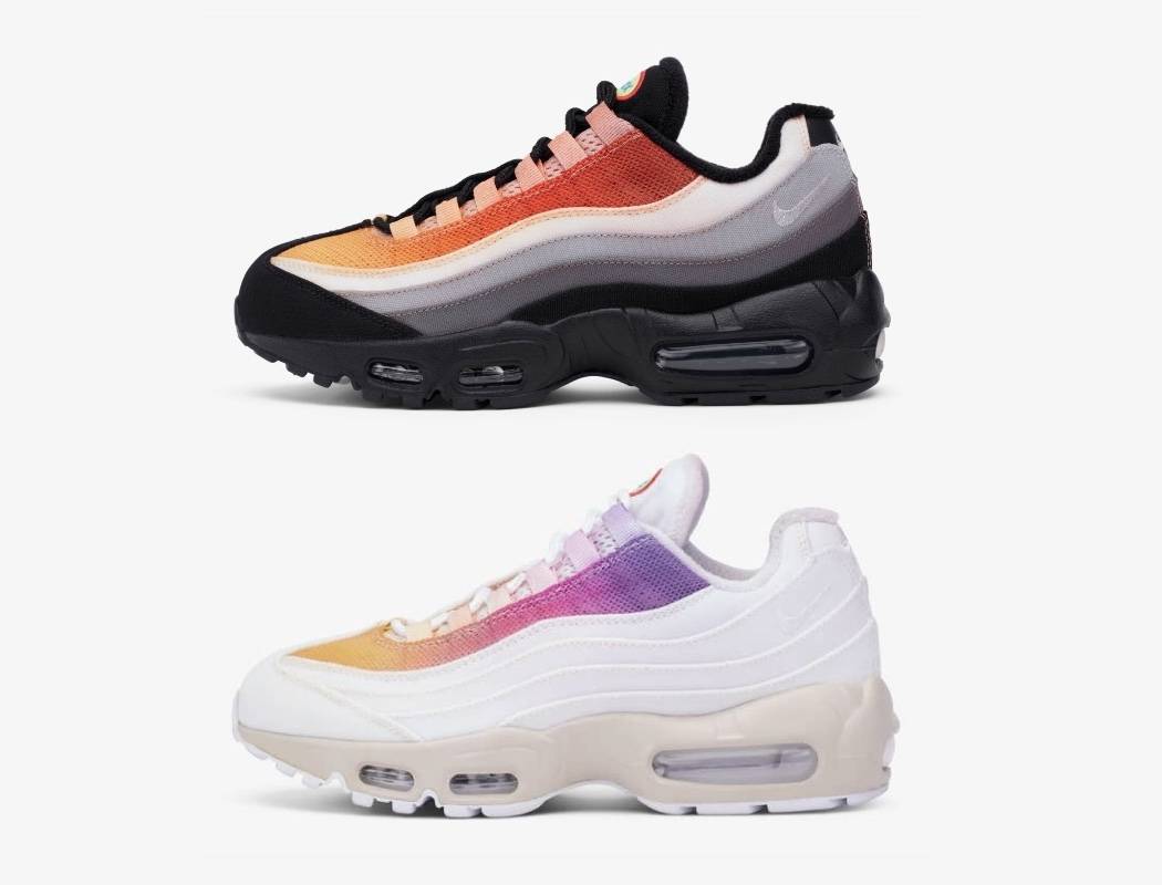 运动鞋, Nike Air Max 95, Nike Air Max, Nike, Air Max 95 - 洛伦兹OG的Nike Air Max 95 "Dusk & Volcano"套装限量版仅限巴黎100双